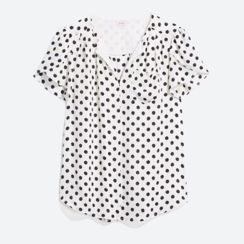 41 HAWTHORN Carol Tulip Detail Blouse
